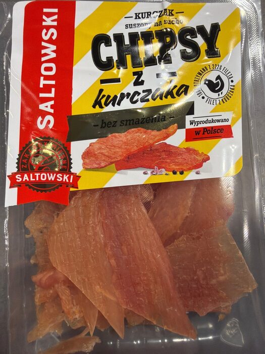 Jerky Hänchenchips geräuchert 100g. Saltowski