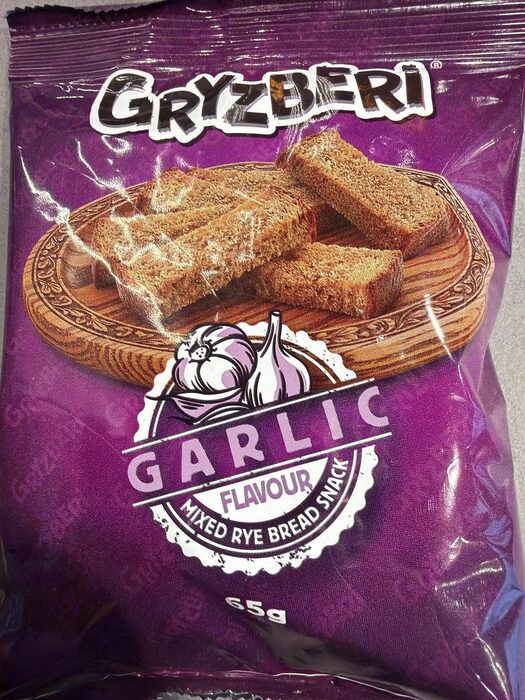 Gryzberi Roggenmischbrot Garlic 65g.